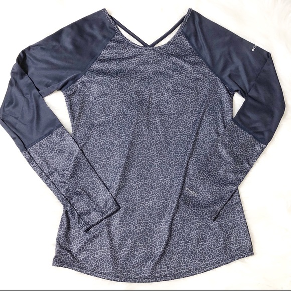 Columbia Tops - NWT Columbia Long Sleeve Athletic Top Slate Gray